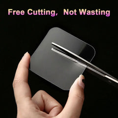 10 Pcs Strong Transparent Double-Sided Adhesive Tape | Acrylic Nano Wall Stickers close-up view