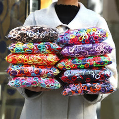 Scrunchie Rubber Band Kid Hair for Girls Ponytail Hold