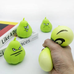 NEW Children or Adults Creative Japanese Melon Stress Relieving Wogua Pinching Music Releasing Ball