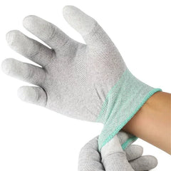 MECHANIC AS02 Anti-Static Carbon Fiber Gloves | Non-Slip Protection for Electronics Repa detail view