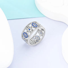 Plated Mystic Star Ring Infinite Love Original Design Zircon Wedding Rings Jewelry Women Gift