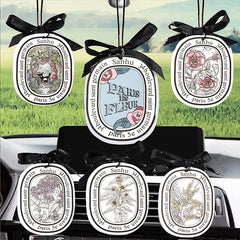 Car Air Freshener 6Pcs Natural Scented Aromatherapy Tablets