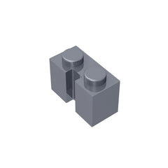 Gobricks GDS-798 Brick 1x2 with Groove | Compatible Building Block for DIY Sets alternate view