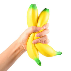 Anti-stress Slow Rising Jumbo Banana Toys Kneading Fruit Squeeze Toys Fun Stress Relief detail view
