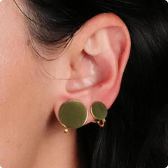 Stainless Steel Clip On Earrings No Piercing Keloid Pressure Earrings | Non-pierced E alternate view