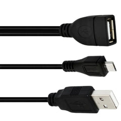 2-in-1 Micro USB to USB OTG Adapter with Power Cable | For Fire Stick, PlayStation Class detail view