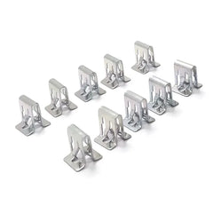 10-50PCS Metal Retainer Clip Car Center Console Metal Fixing Clips DVD Base Interior B close-up view