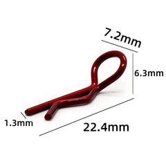 RC Car Body Shell Clips Pin Buckle 1/10 1/12 1/16 for Traxxas Hsp Redcat Rc4wd Tamiya alternate view