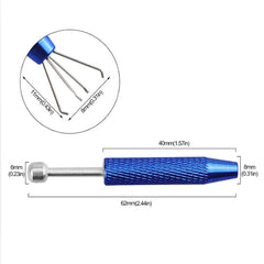 Diamonds Clamp Stainless Steel Texture Jewelry Picking Tool for Jewelry Lovers detail view