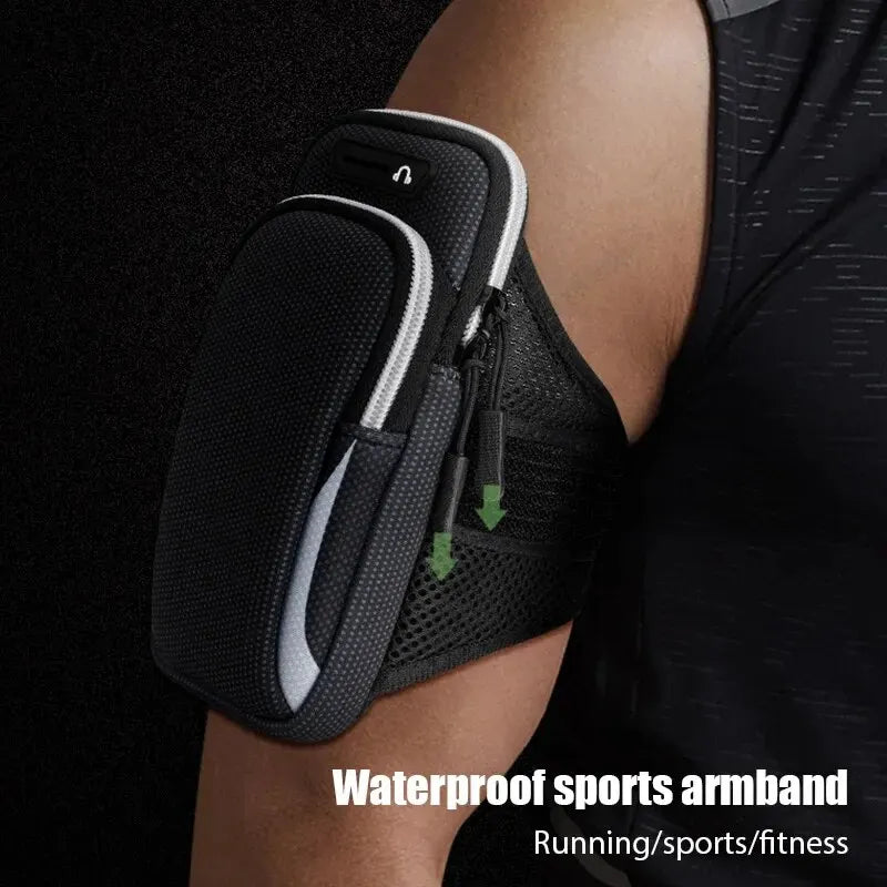 Outdoor Waterproof Fitness Running Sport Arm Cellphone Holder