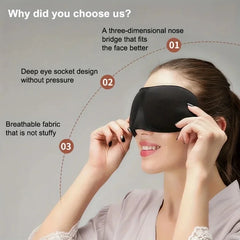 3D Sleep Eye Mask | Light Blocking Sleep Aid detail view