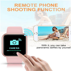 Smart Watches For Women Men Bluetooth Connect Phone Player Music Control Fitness Heart close-up view