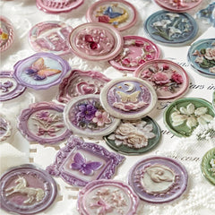 Wax Seal Stickers 3D Self Adhesive | Creative Stationery Decor detail view