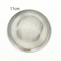 5/7/9/11cm Sink Mesh Strainer Kitchen Water Sink Filter Stainless Steel Bathroom Floor D detail view
