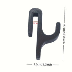 Modern Plastic Shower Hook detail view