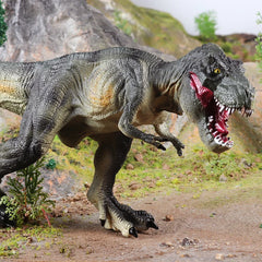 Oenux Dinosaurs World Action Figures | Savage Jurassic Indominus Rex Spinosaurus Trice close-up view