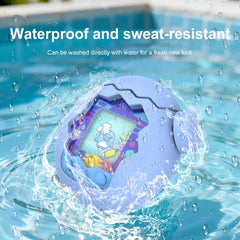 Silicone Cover with Thumb Grips and Lanyard | Soft Protective Case for Tamagotchi Paradise
