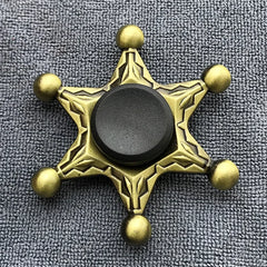 New Bronze Metal Alloy Fidget Spinner R188 Mute Bearing Hand Spinner Fingertip Gyro Stress Relief Toys For Kids Adult