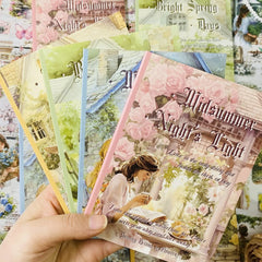 20-Sheet Junk Journal Sticker Pack | DIY Scrapbooking Decor detail view