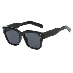 Classic Square Sunglasses UV400 | Unisex Fashion Shades close-up view