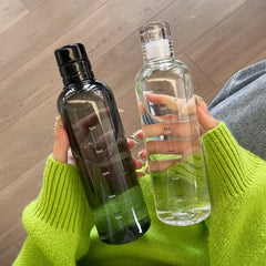 Newest Water Cup Sport Water Bottle With Time Scale Couple Plastic Portable Water Container Anti-dro