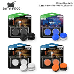 DATA FROG 2PCS High-Rise Analog Stick Cap for PS4 PS5 Xbox One Controller | FPS Precision Thumb Grip
