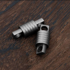 Quick Release 360° Titanium Keychain Swivel | Mini Spinner Buckle Holder alternate view