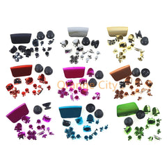 1Set Gamepad Full Set Buttons for PS5 3.0 V3.0 Electroplated Button Kit | Game Control close-up view