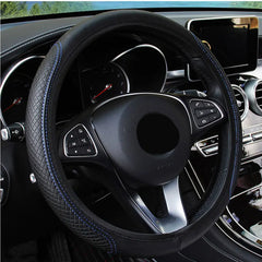 Universal Steering Wheel Cover Micro Fiber Leather 37/38cm Non-Slip detail view