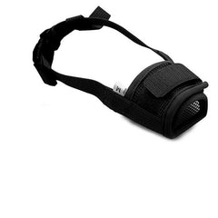 Anti Barking Dog Muzzle For Small Large Dogs Adjustable Mesh Breathable Pet Mouth Muzz close-up view