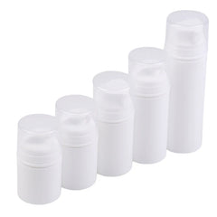 Airless Cosmetic Travel Size Vacuum Pump Bottles, Refillable Emulsion Dispenser for Cosm detail view