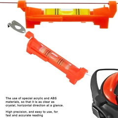 Line Hanging Bubble Level Set | Mini String Level Tool for Construction alternate view