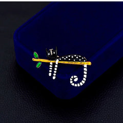 women fashion cat brooch pin jewelry