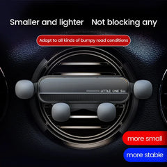 Universal Gravity Car Phone Holder Air Vent Mount Mobile Support Stand for Automotive GPS