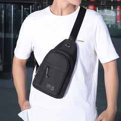 Men Shoulder Chest Bag | Travel Crossbody Sling Pack detail view