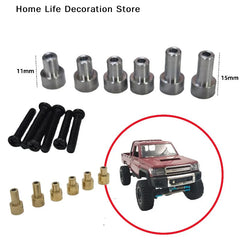 【TG】1 Set For 1/12 Modified Big Wheel Special Upgrade Parts MN82 MN82Pro MN82S Metal alternate view