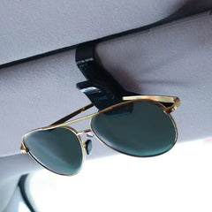 Car Sun Visor Glasses Clip Holder 2PCS Black alternate view