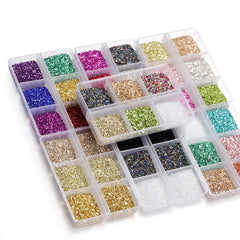 30g/Box Crushed Glass Stones Resin Filling Irregular Broken Stone for DIY Epoxy Resin Mold Crafts Na