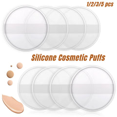 Silicone Makeup Puff Set | Non-Absorbent Beauty Blender for Liquid Foundation