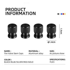 4PCS Colorful Car Accessories Car Tire Valve Cap For Alpine Megane 3 4 5 Duster Espace Logan Clio Austral Espace Arkana Scenic