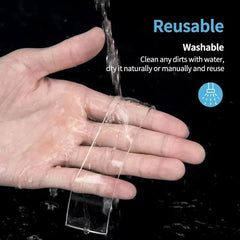Strip Tape Nano Double-sided Strong Self-adhesive Extra Waterproof Trace Reusable Tra alternate view