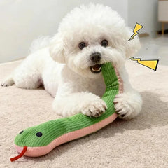 16.5 Inches Dog Toy Snake Interactive Toy Kitten Kick Toy Interactive Pet Toy for Ind alternate view