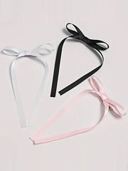 2/12/36 Pcs Fashion Simple Sweet Bow Ribbon Hair Clips For Women Girls Party Hair Acc alternate view