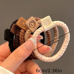 Korean Strong Women Hair Scrunchies Girls Elastic Hair Rubber Bands Ponytail Hair Hol alternate view