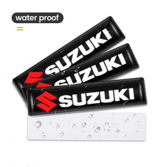 3D Epoxy Car Emblem Stickers for Suzuki Models | Black Interior & Exterior Decals detail view