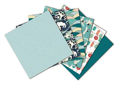 Crane Origami Paper Pads | 12 Sheets Craft Cutting Dies for Scrapbooking close-up view