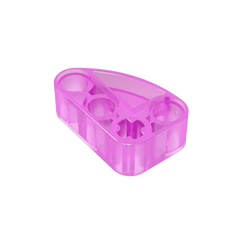 Gobricks GDS-2016 Technical Beam 2 x 3 L-Shape with Quarter Ellipse Thick | Building alternate view