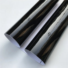 Ultra Glossy Black Vinyl Wrap Car Film Car Wrapping Film Foil Bubble Free For Car Sticke detail view