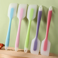 Silicone Spatula Set Heat Resistant Baking Scraper | Translucent Kitchen Utensils alternate view
