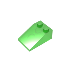 Gobricks Slope 33° 3 x 2 Building Block | Compatible with Lego 3298 alternate view